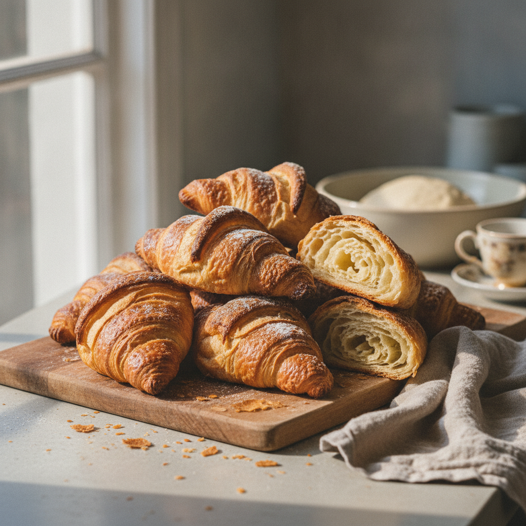 Sourdough Croissants